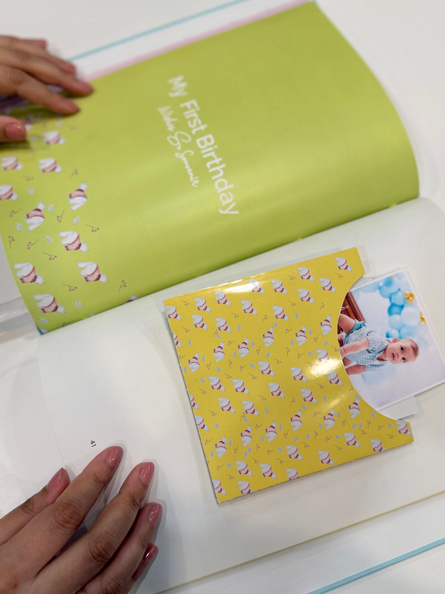 Baby Memories Journal Lilac Color