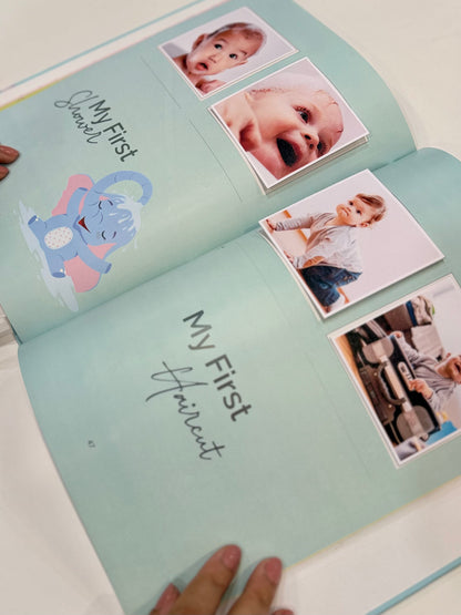 Baby Memories Journal Lilac Color