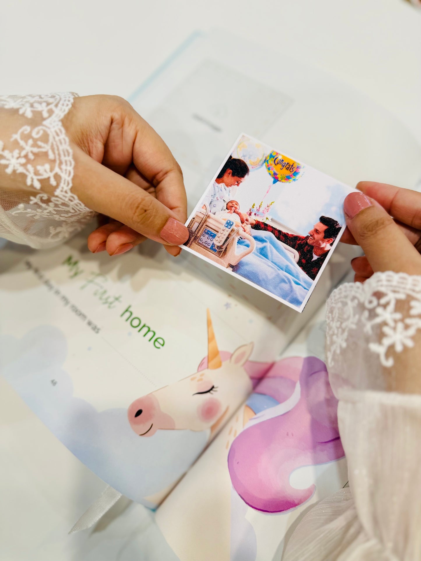 Baby Memories Journal Lilac Color