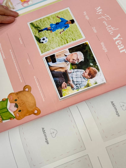 Baby Memories Journal Lilac Color