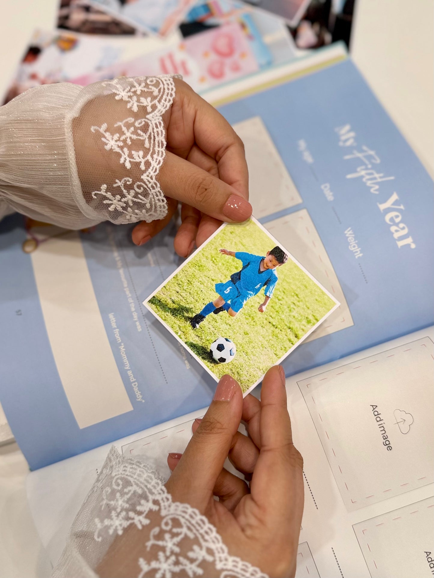 Baby Memories Journal Lilac Color