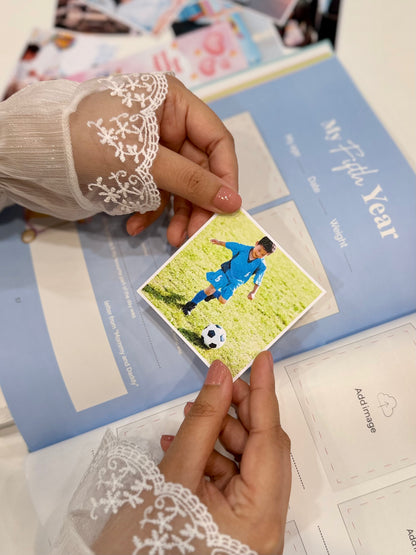 Baby Memories Journal Lilac Color